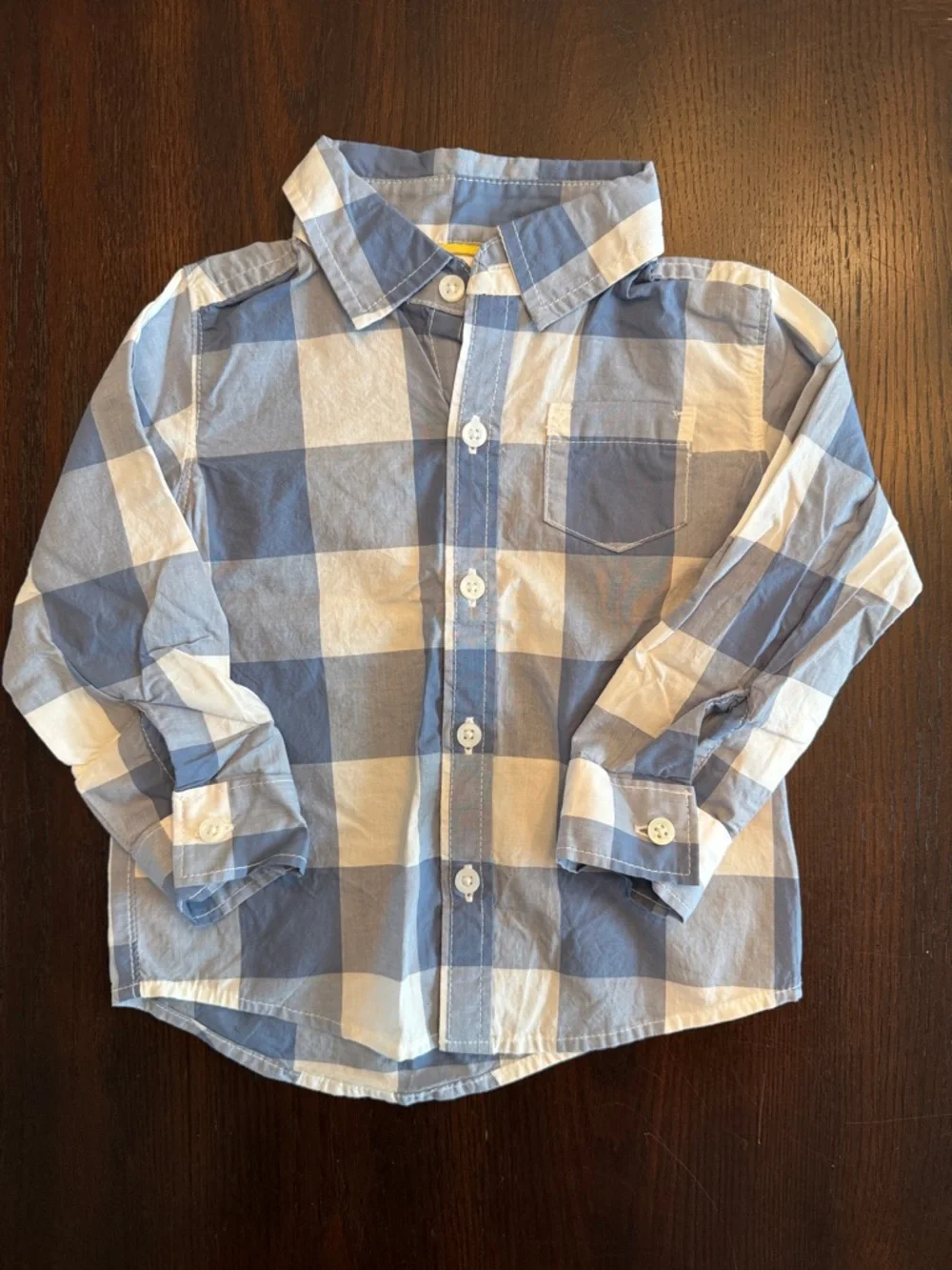 Carter's Baby Boy Plaid Shirt & Jeans Outfit Set 18M